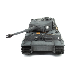 Czołg zdalnie sterowany IR/dźwięk 1:24 German Tiger 1 Late Painted Gray RTR 2.4Ghz - Heng Long 3841-11-L-G